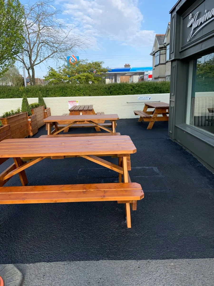 Heavy duty picnic bench - Image 3