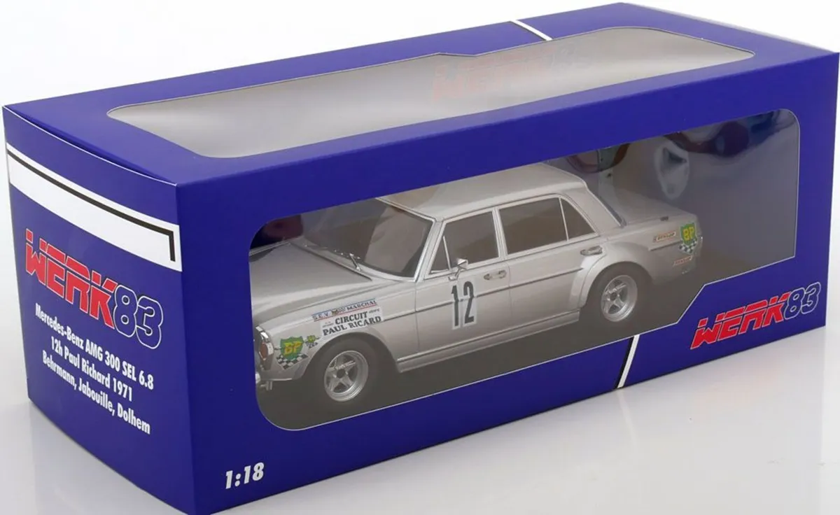 Mercedes Benz 300 SEL 6.8 No.12 - 1971 - 1/18  New - Image 3