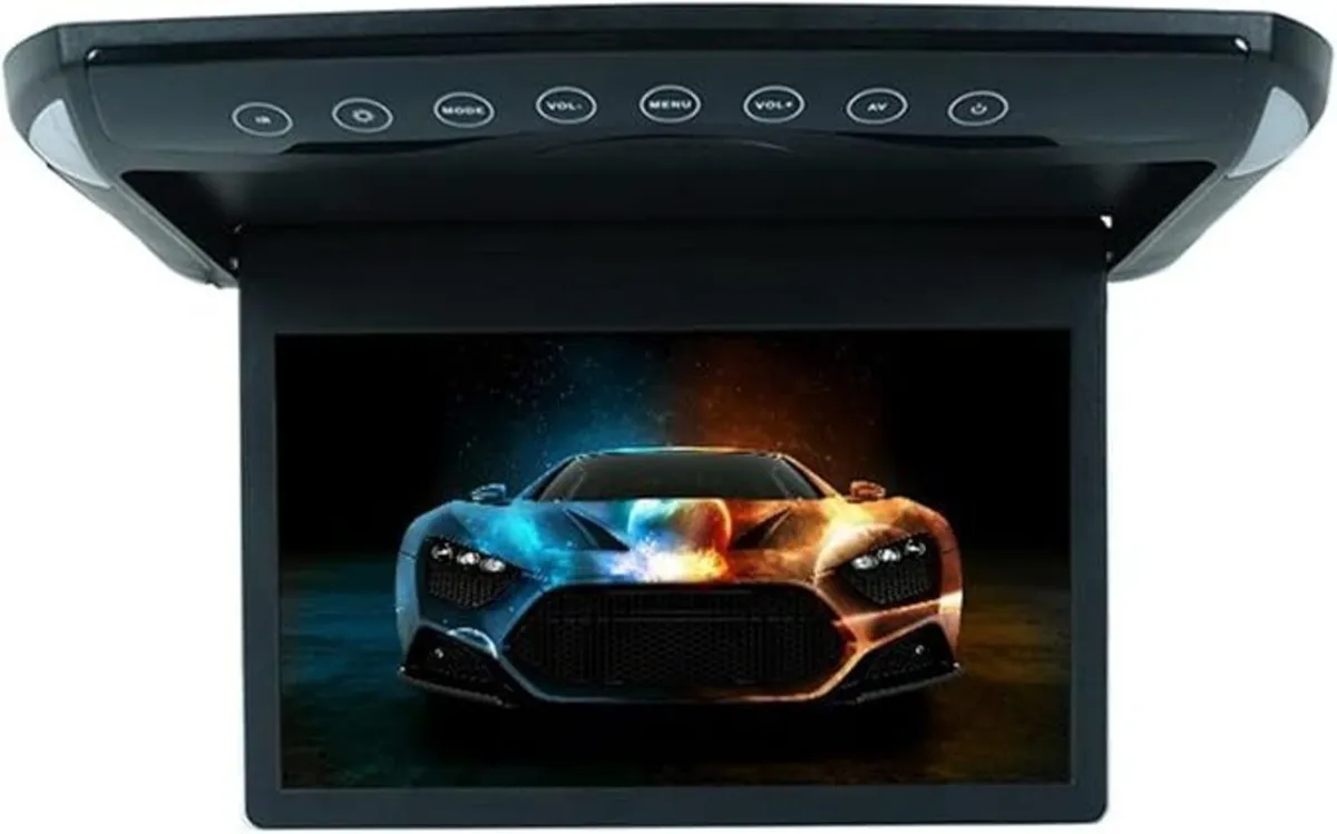 10.1 Inch Beige Car Roof Mounted Multimedia Screen - Image 1
