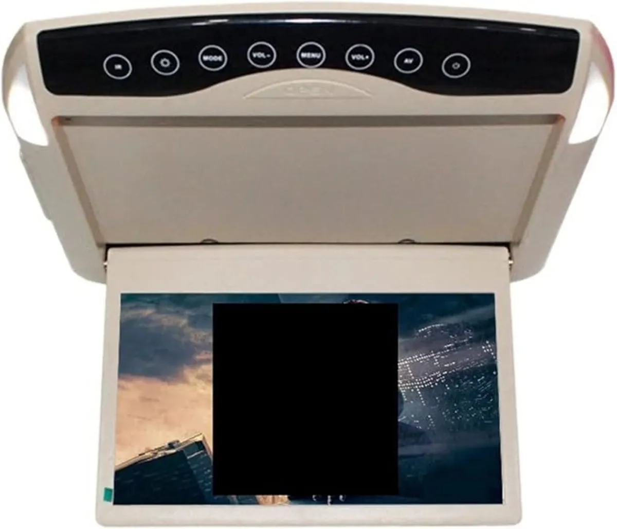 10.1 Inch Beige Car Roof Mounted Multimedia Screen - Image 4