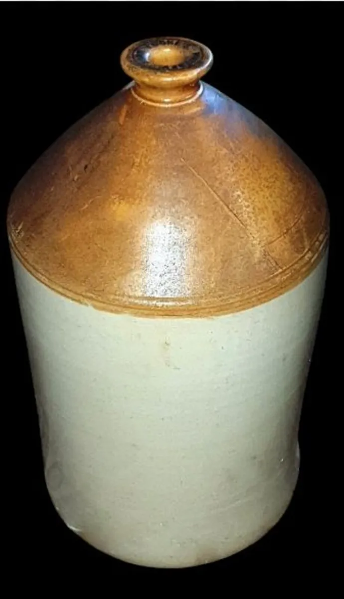 Antique Large 22" Stoneware Flagon – John Cooke's - Image 4