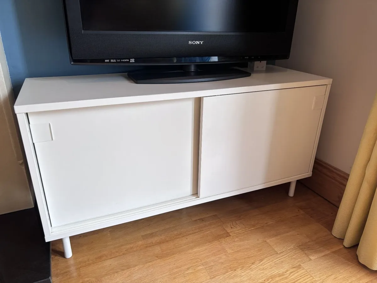 White TV Unit - Image 1