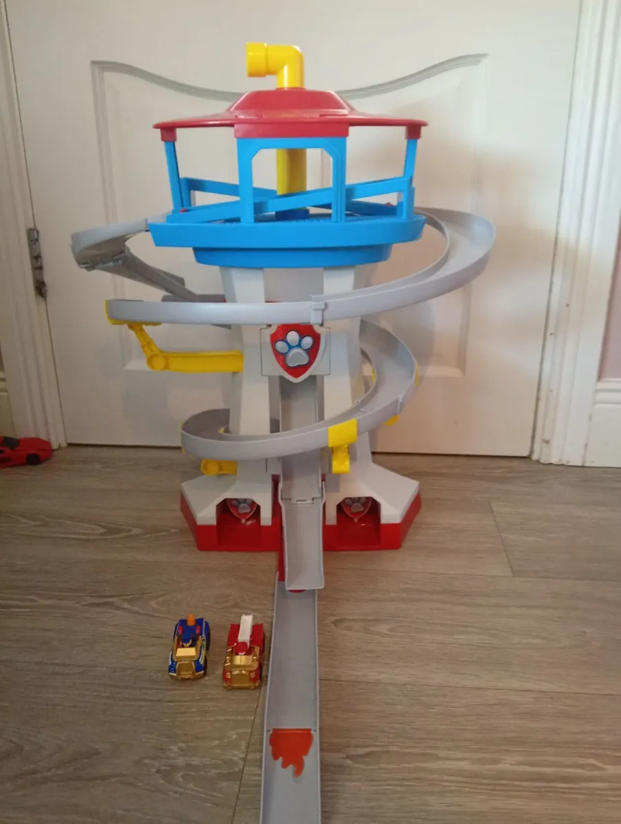 Paw patrol playset adventure bay rescue way tower - Image 1