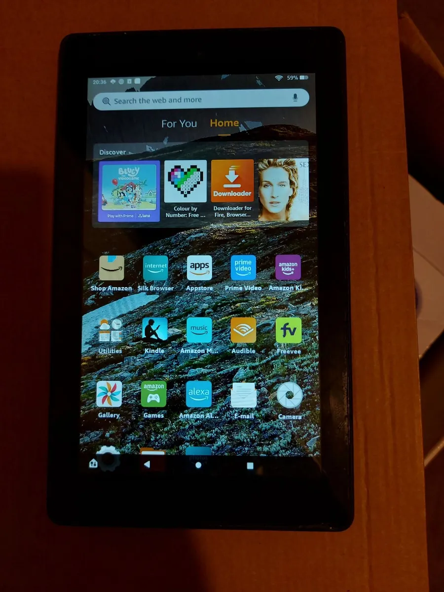 Amazon Fire 7 (9th Generation), 16GB, in excellent - Image 1