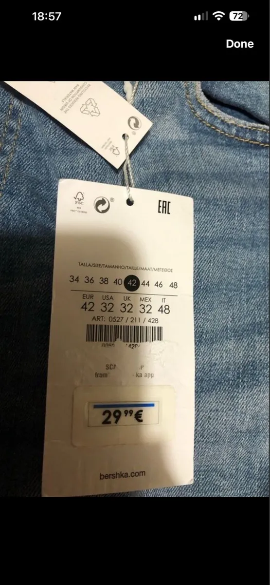 Mens BNWT jeans W32” €15 - Image 3
