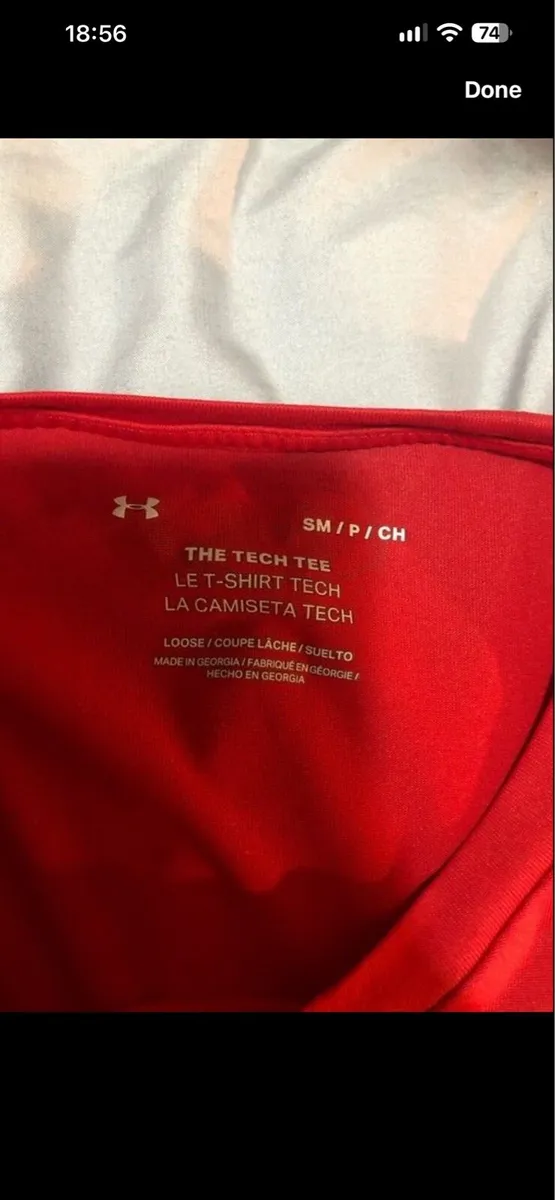 Mens under armour teeshirt size S €5 - Image 2