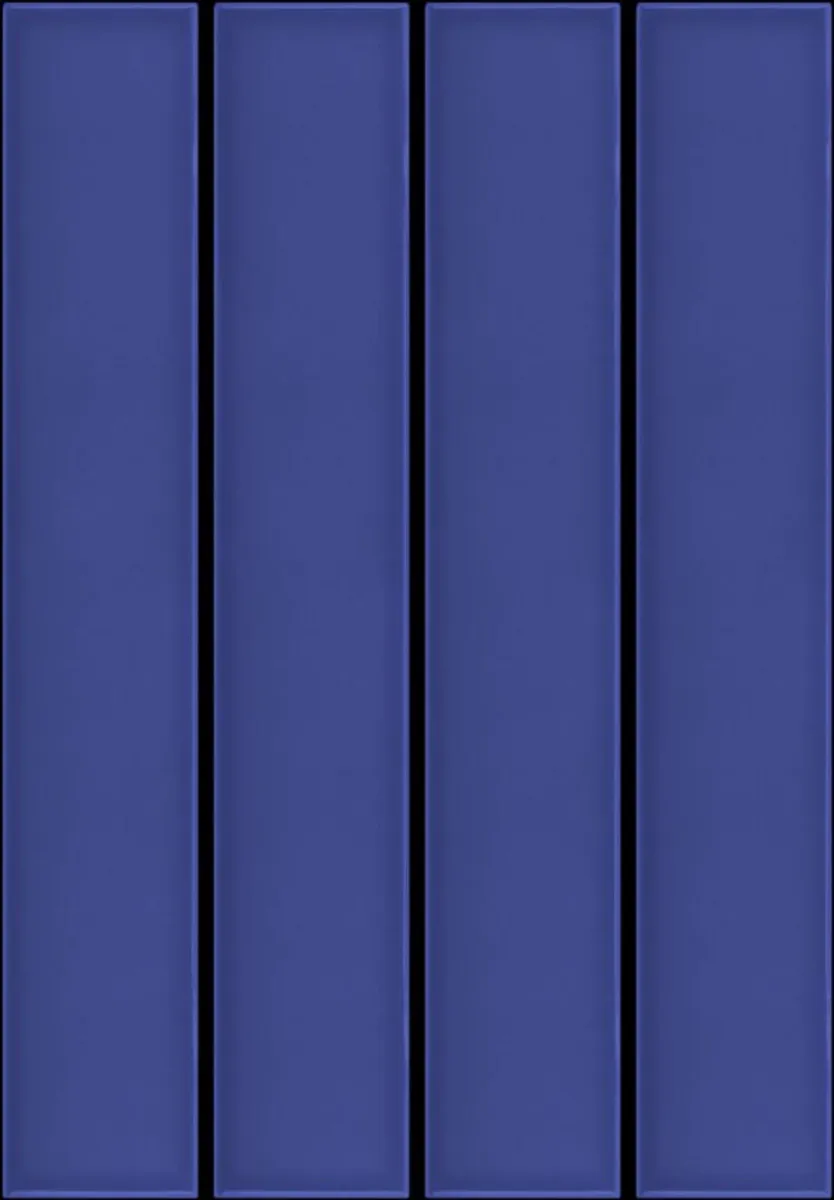 Dark-blue gloss kitchen/bathroom ceramic tiles - Image 2