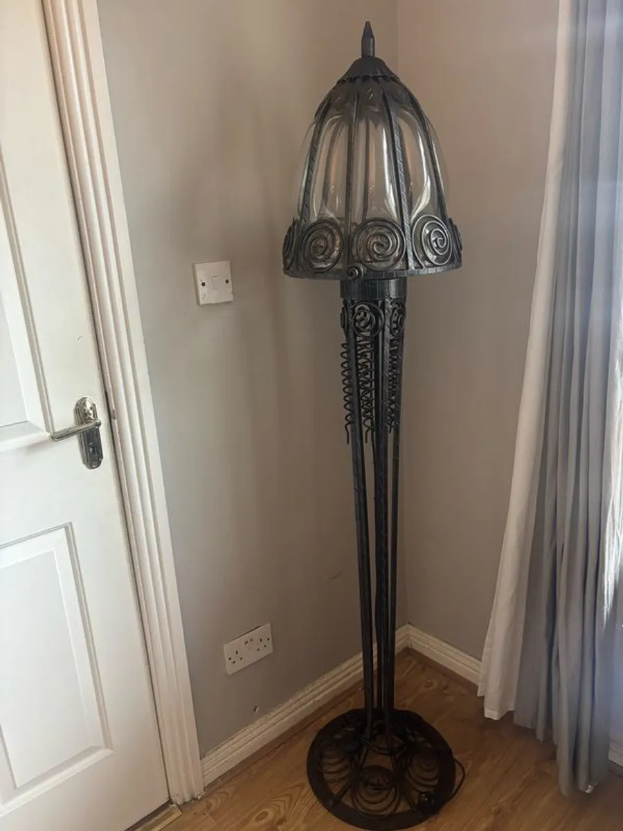 Wrought Iron floor Lamp - Image 2