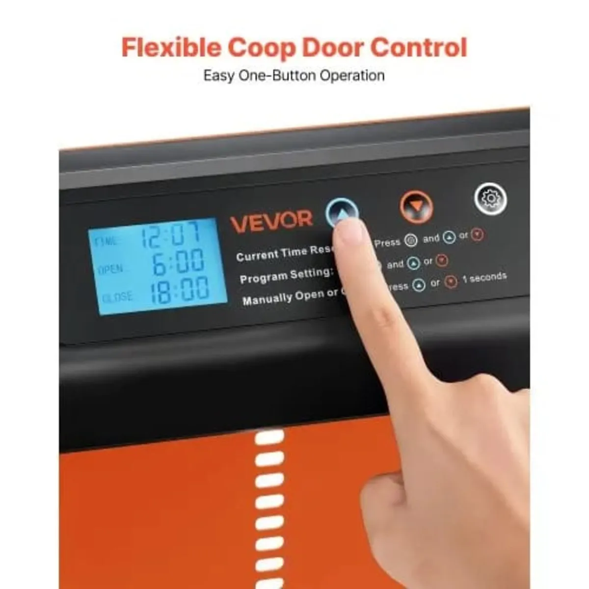 Automatic Chicken Coop Door, Battery Powered Chick - Image 2