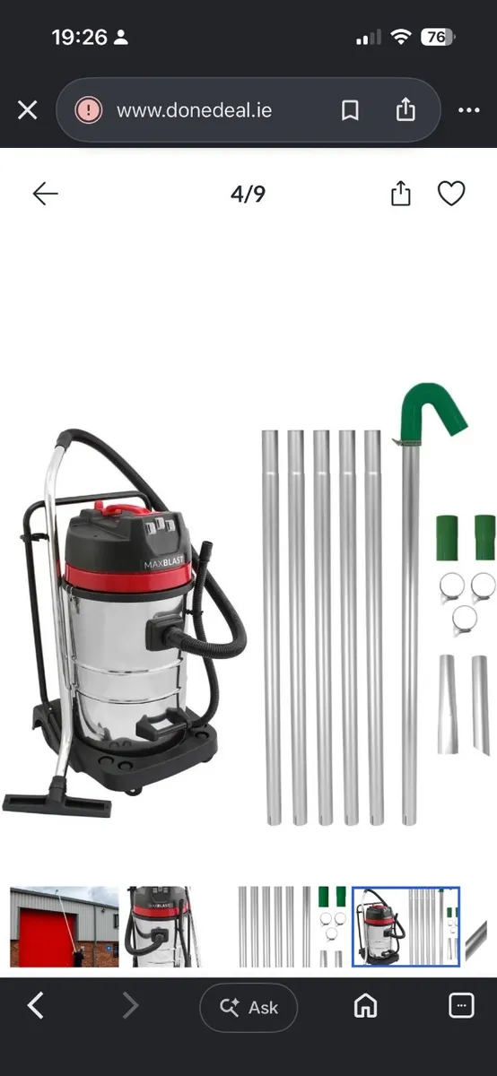 Gutter cleaner vacuum - Image 3