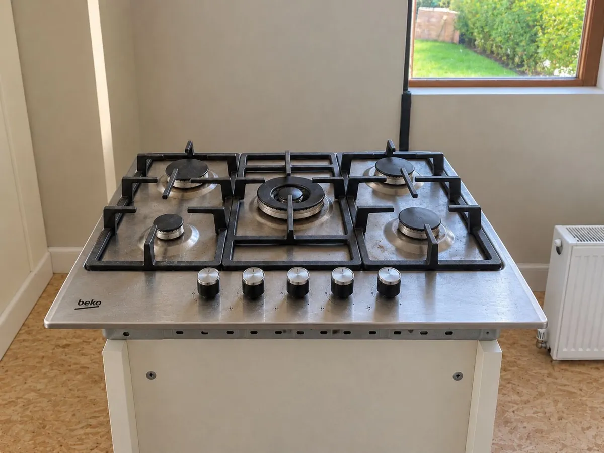 BEKO Pro 75 cm Gas Hob - Stainless St - Image 2