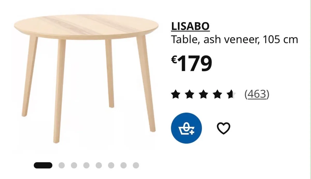 Ikea Lisabo Table - Image 4
