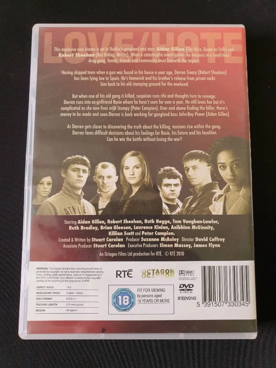 Love Hate DVD Season One - Image 2