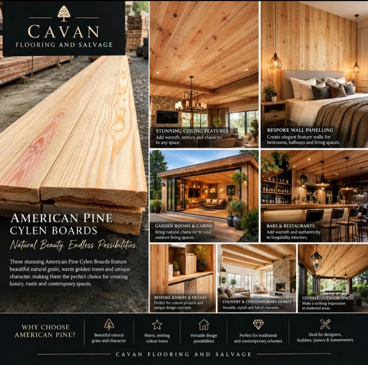 🌟 NOW AVAILABLE AT CAVAN FLOORING AND SALVAGE 🌟 - Image 2