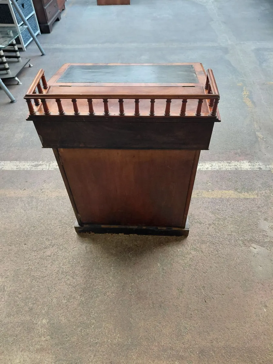 Antique Walnut Davenport / Writing Desk Delivery - Image 4