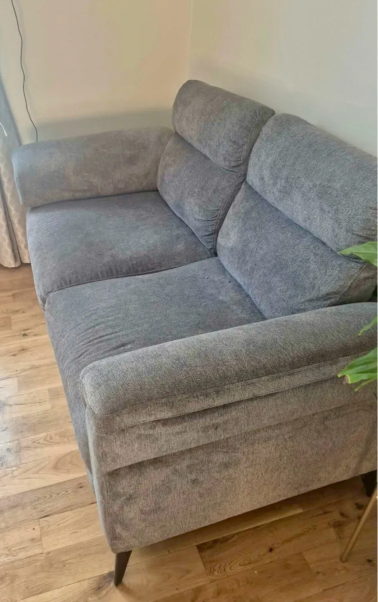 Grey 2 seater couch - Image 1