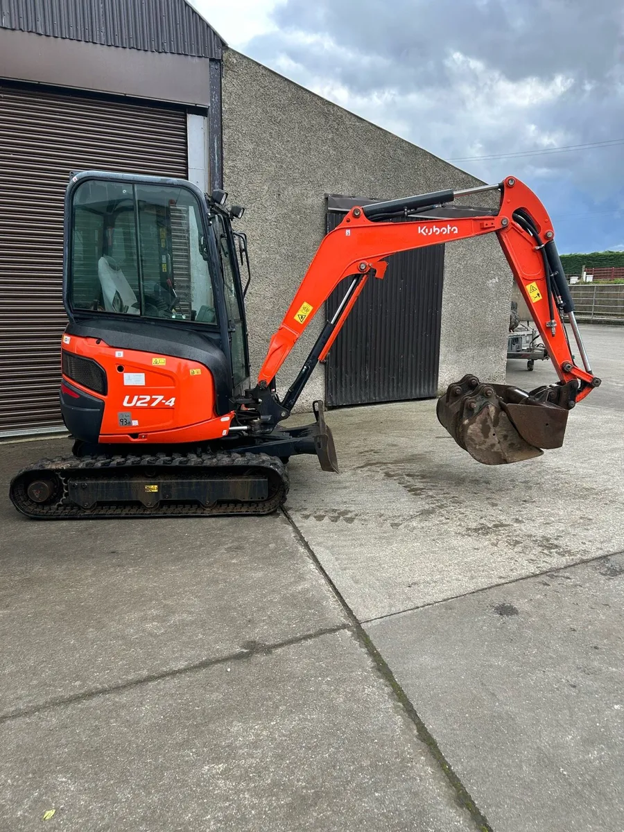 Kubota u27-4 digger - Image 1