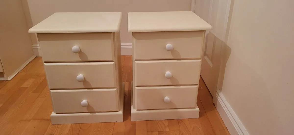 Bedside Lockers - matching pair - Image 2