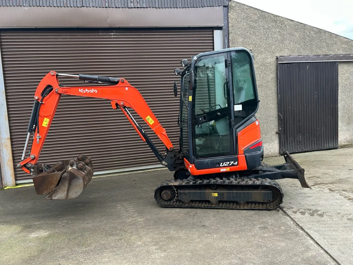 Kubota u27-4 digger - Image 4