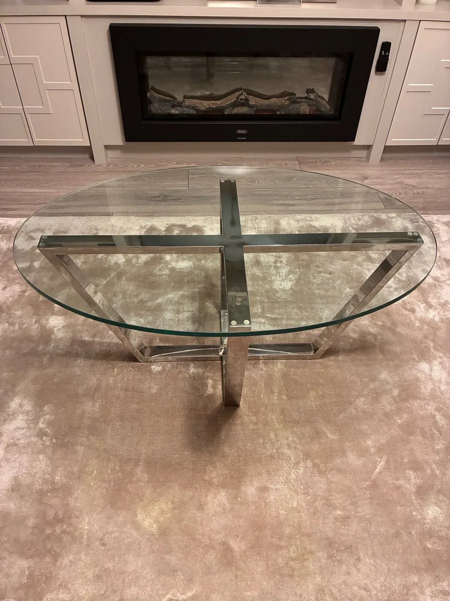 Glass Coffee Table - Image 2