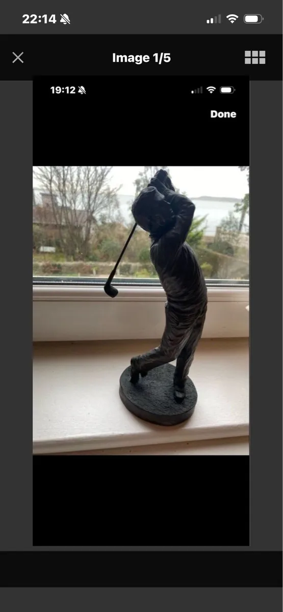 Genesis Bronze -Golfer Swing - Image 1