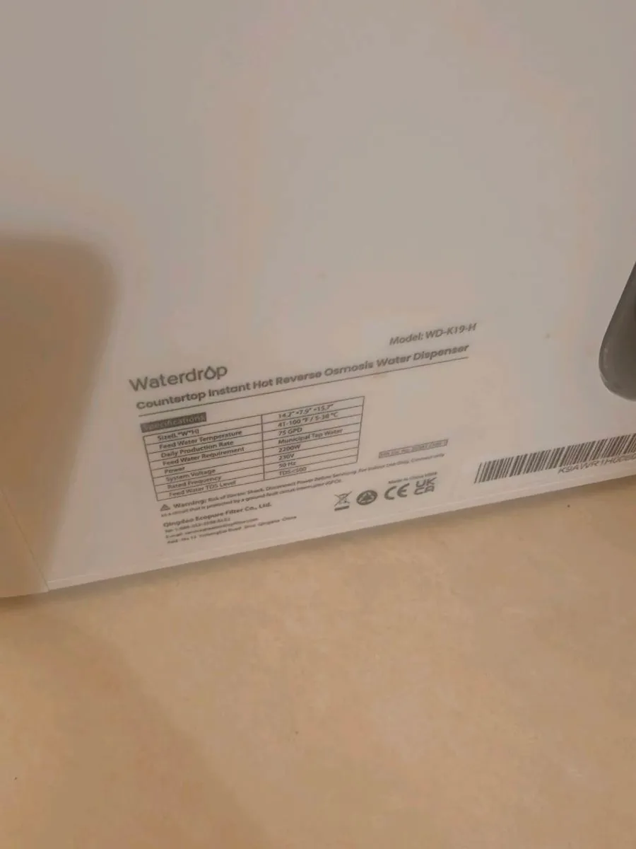 Waterdrop Countertop Reverse Osmosis Water Filter - Image 3