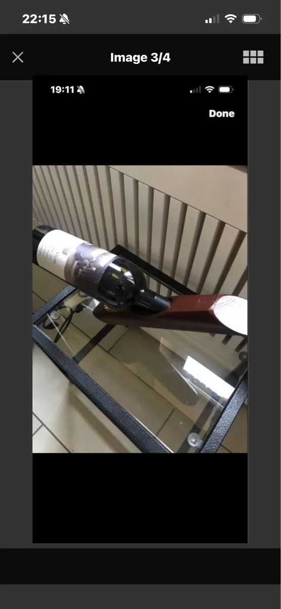 Wooden Balanced Wine Hollder - Image 3