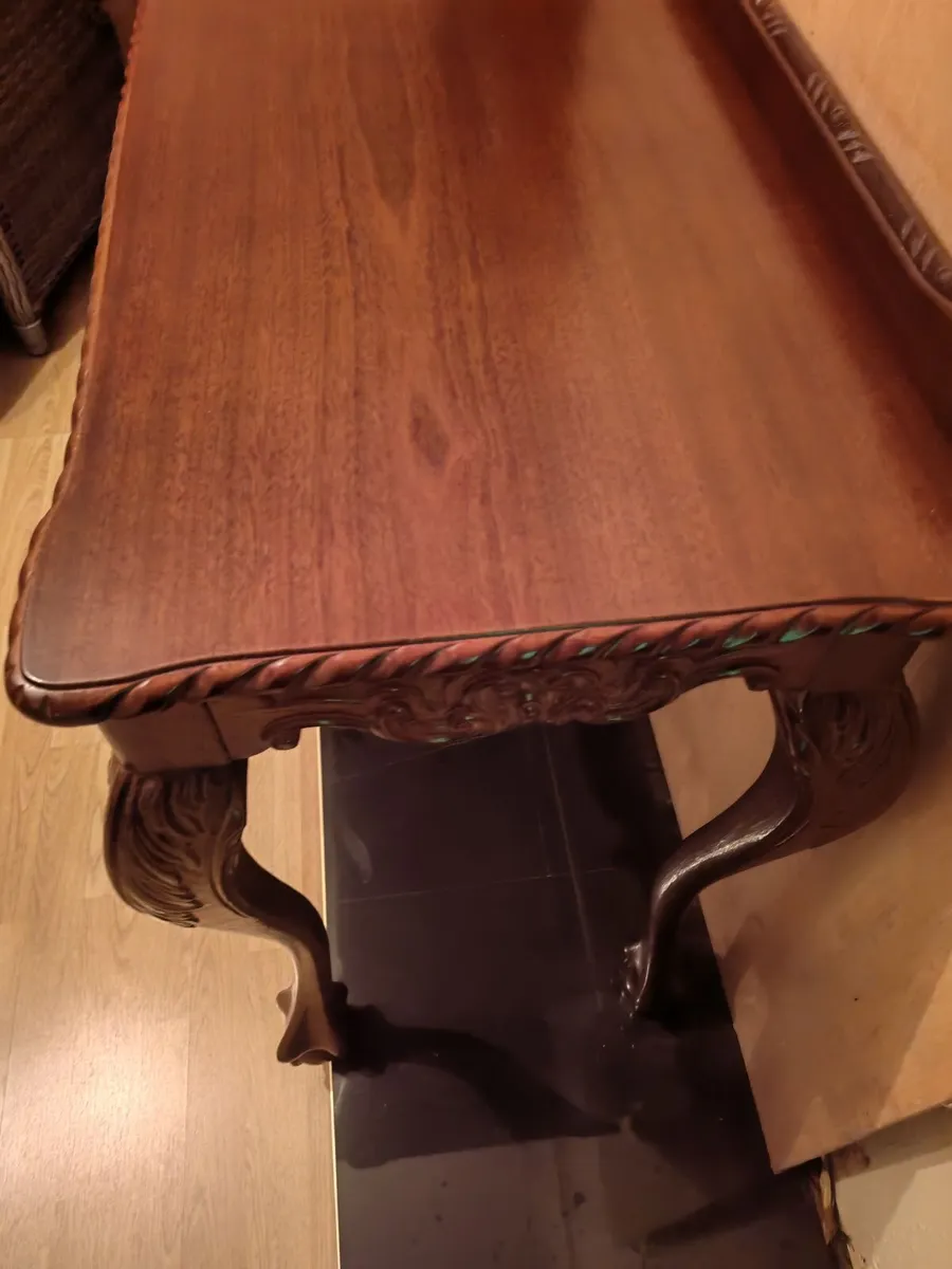Vintage Mahogany Side table - Image 4