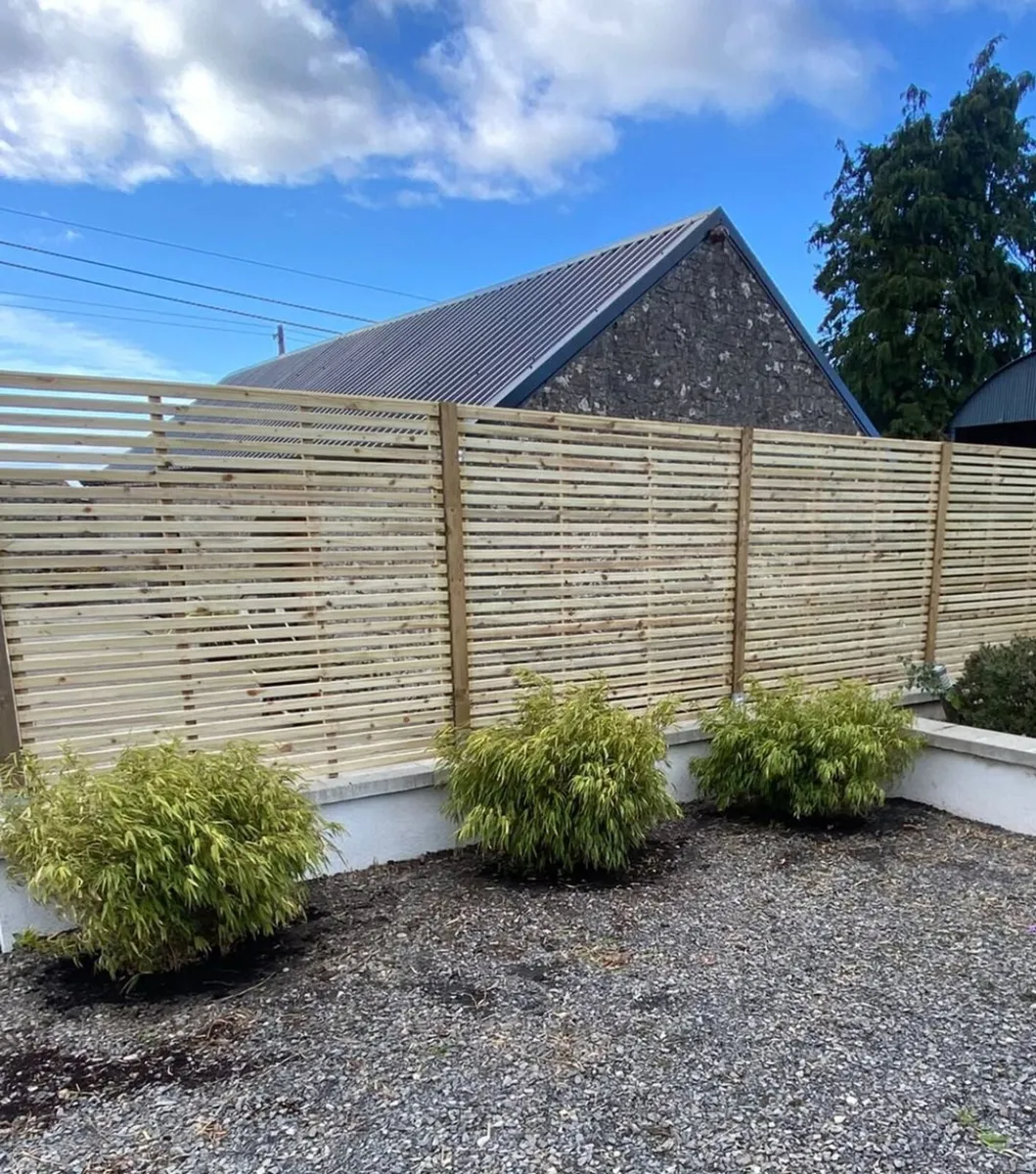 Pressure treated fence panels - NEW - Image 1