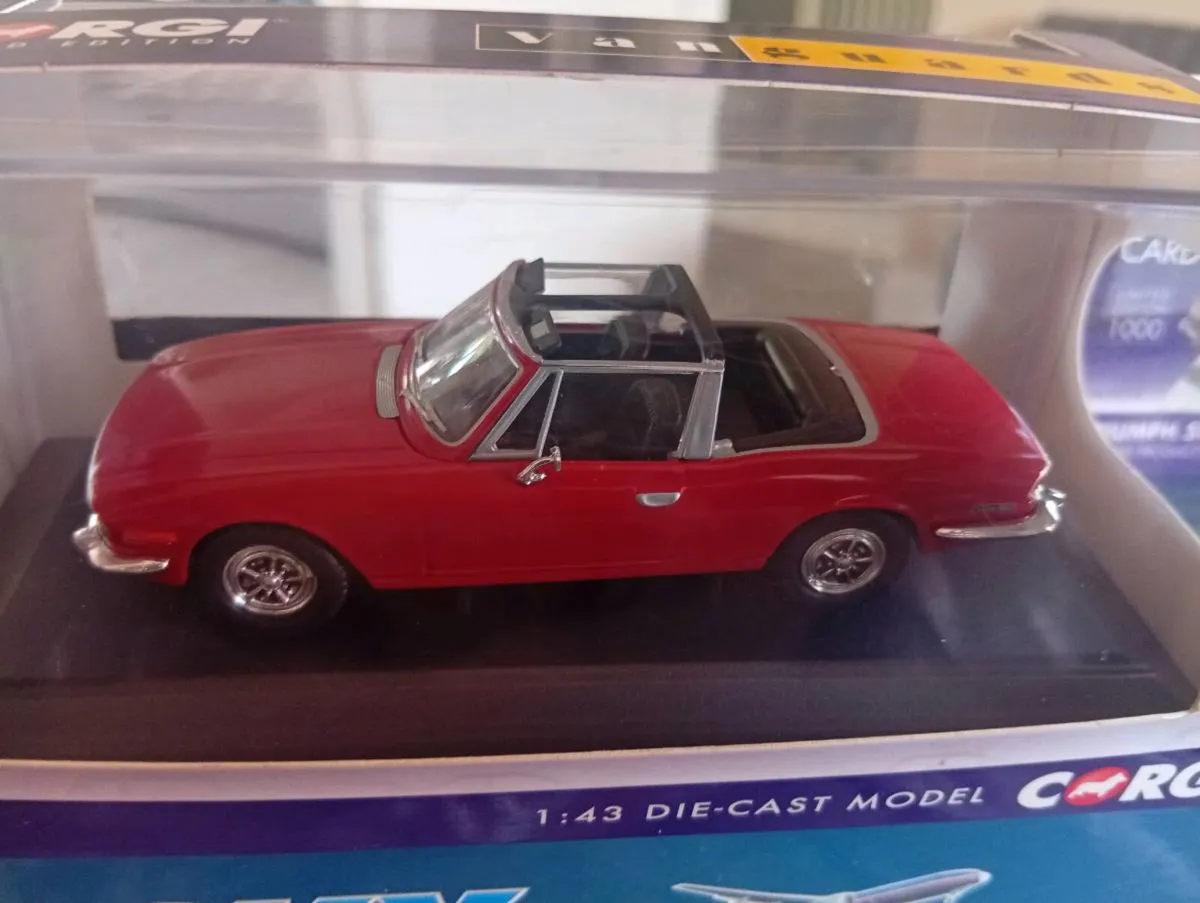 Corgi diecast triumph mk 1 stag diecast - Image 2