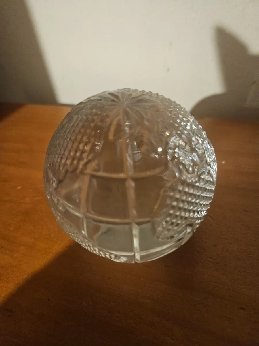 Waterford Crystal Globe - Image 1