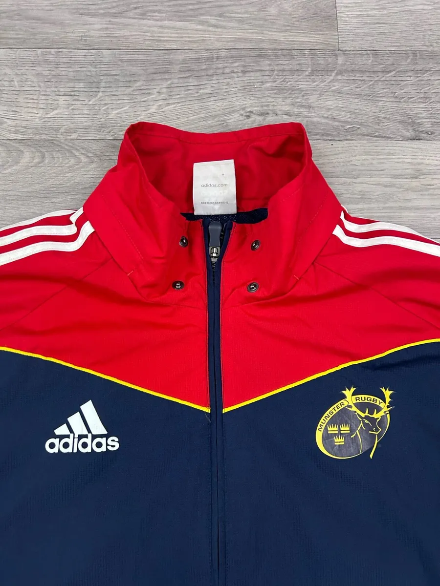 Vintage 2008 Adidas Munster Rugby Jacket Mens XL - Image 3