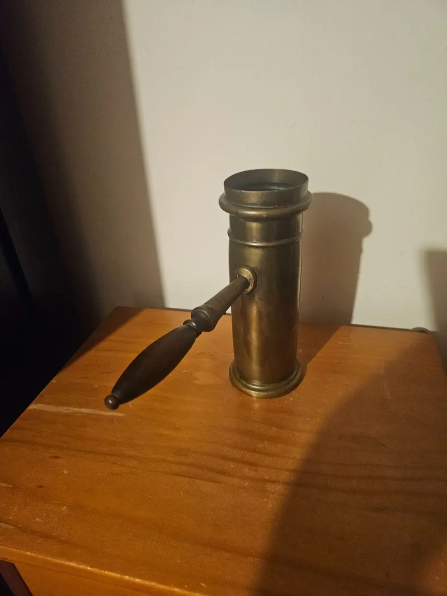 Vintage Brass Russian Samavor Extension - Image 1