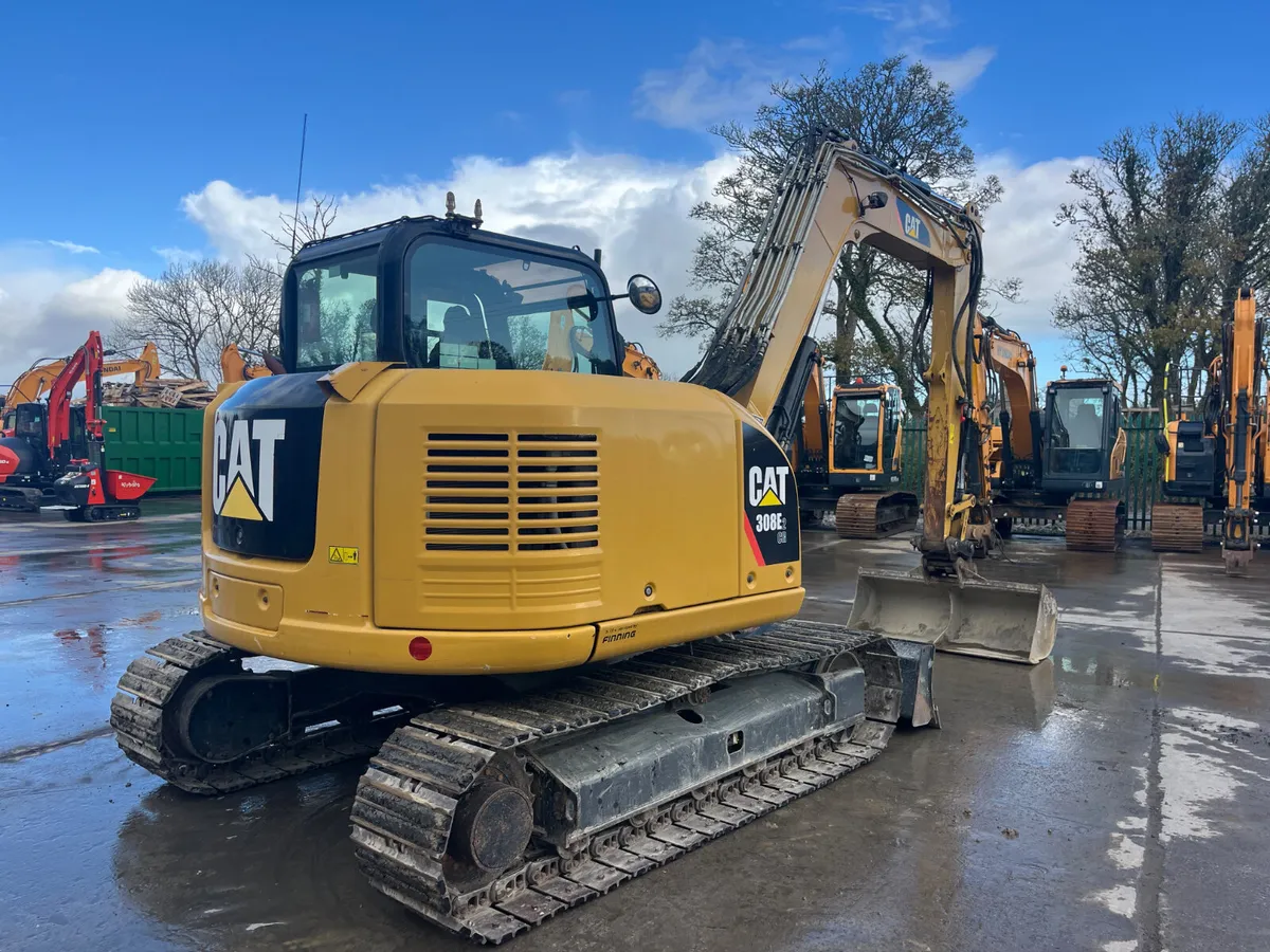 2019 Cat 308E2 CR Excavator - Image 4