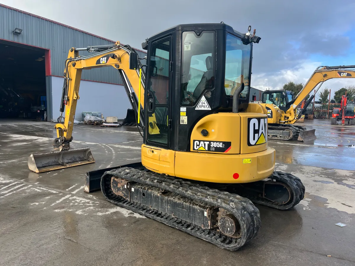 2016 Cat 305E2 Mini Excavator - Image 3