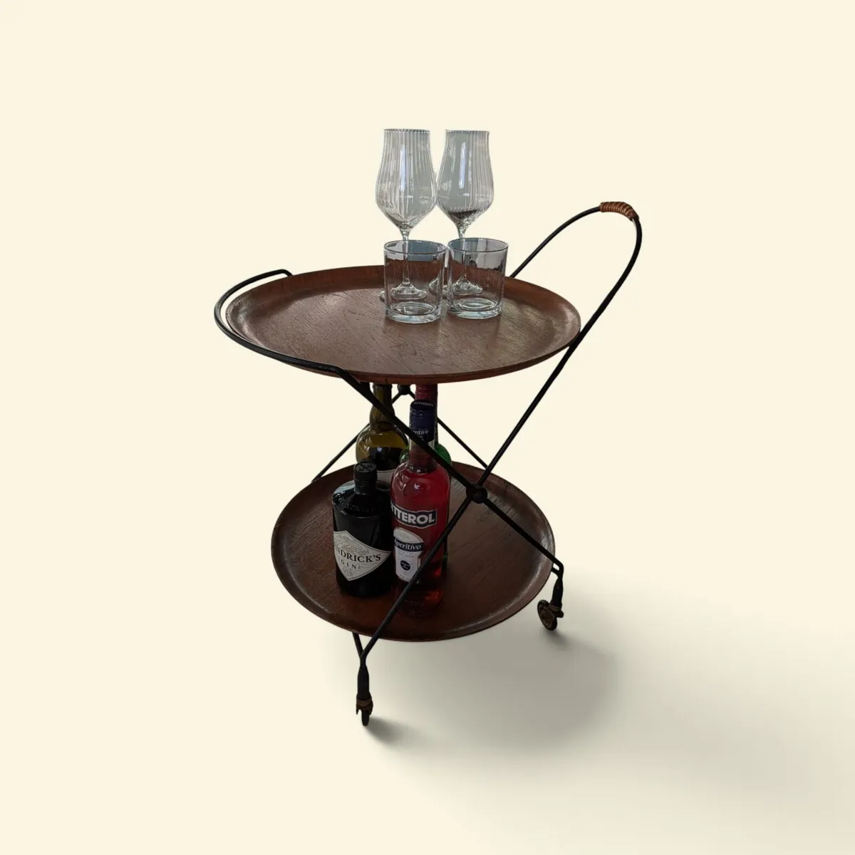 Paul Nagel for JIE Gantofte Drinks Trolley - Image 3