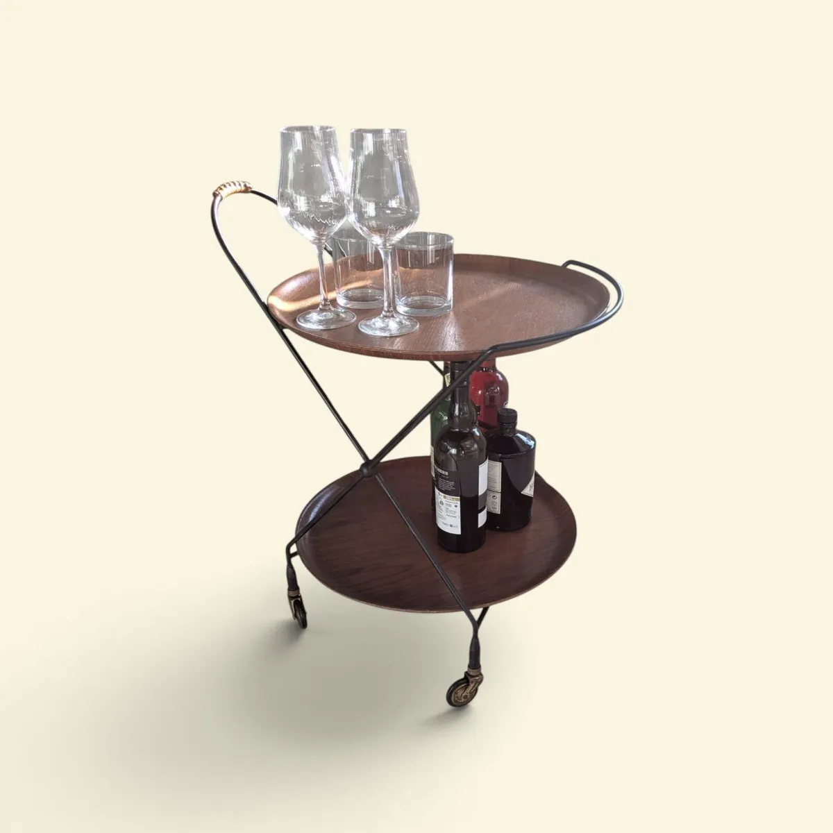 Paul Nagel for JIE Gantofte Drinks Trolley - Image 2