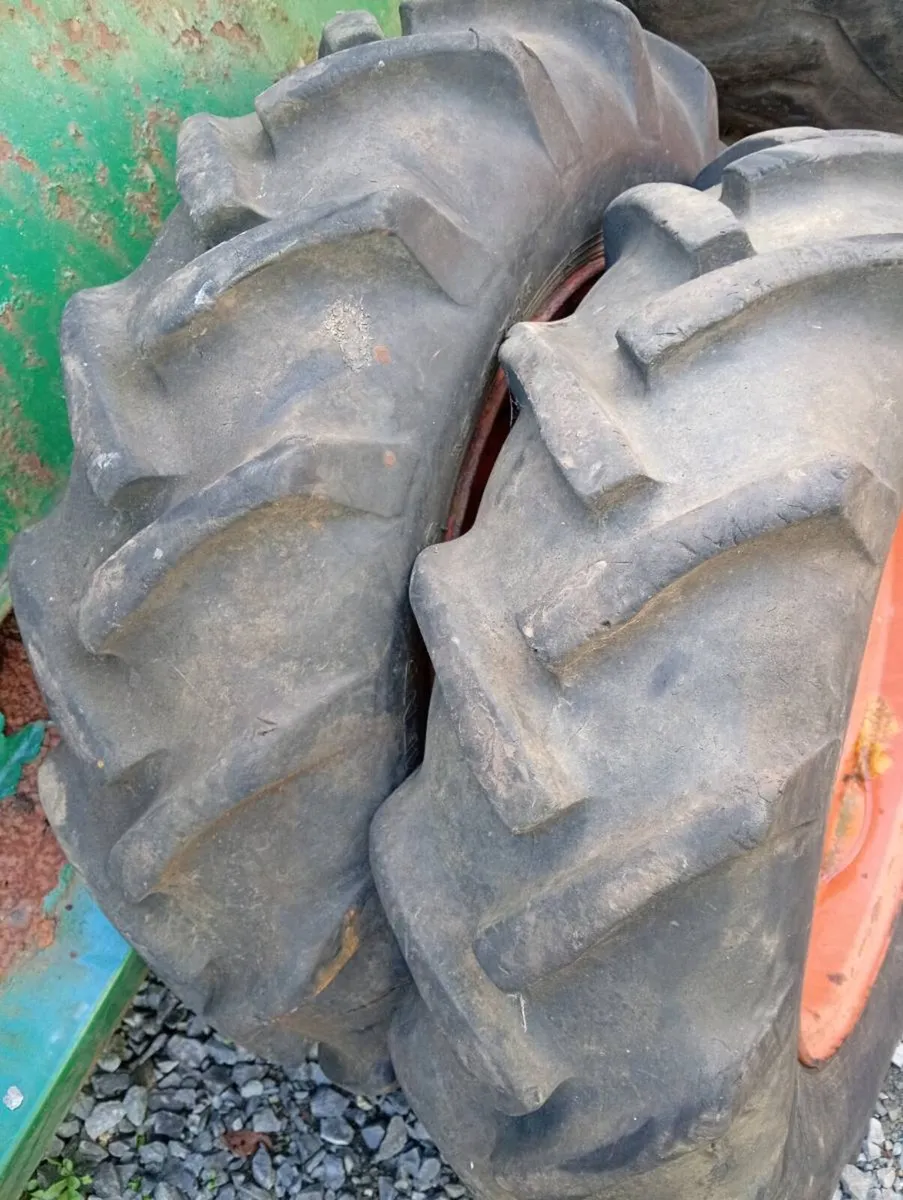 Kubota compact wheels & Grassland tyres - Image 3
