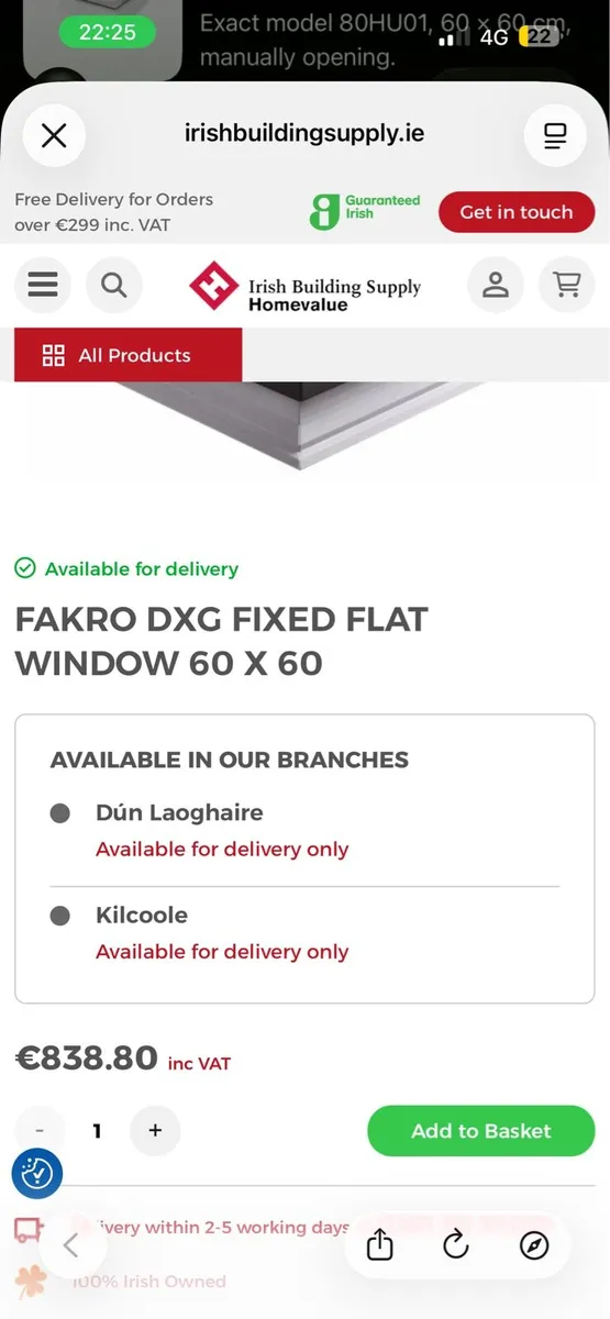 Flat roof velux window - Image 2