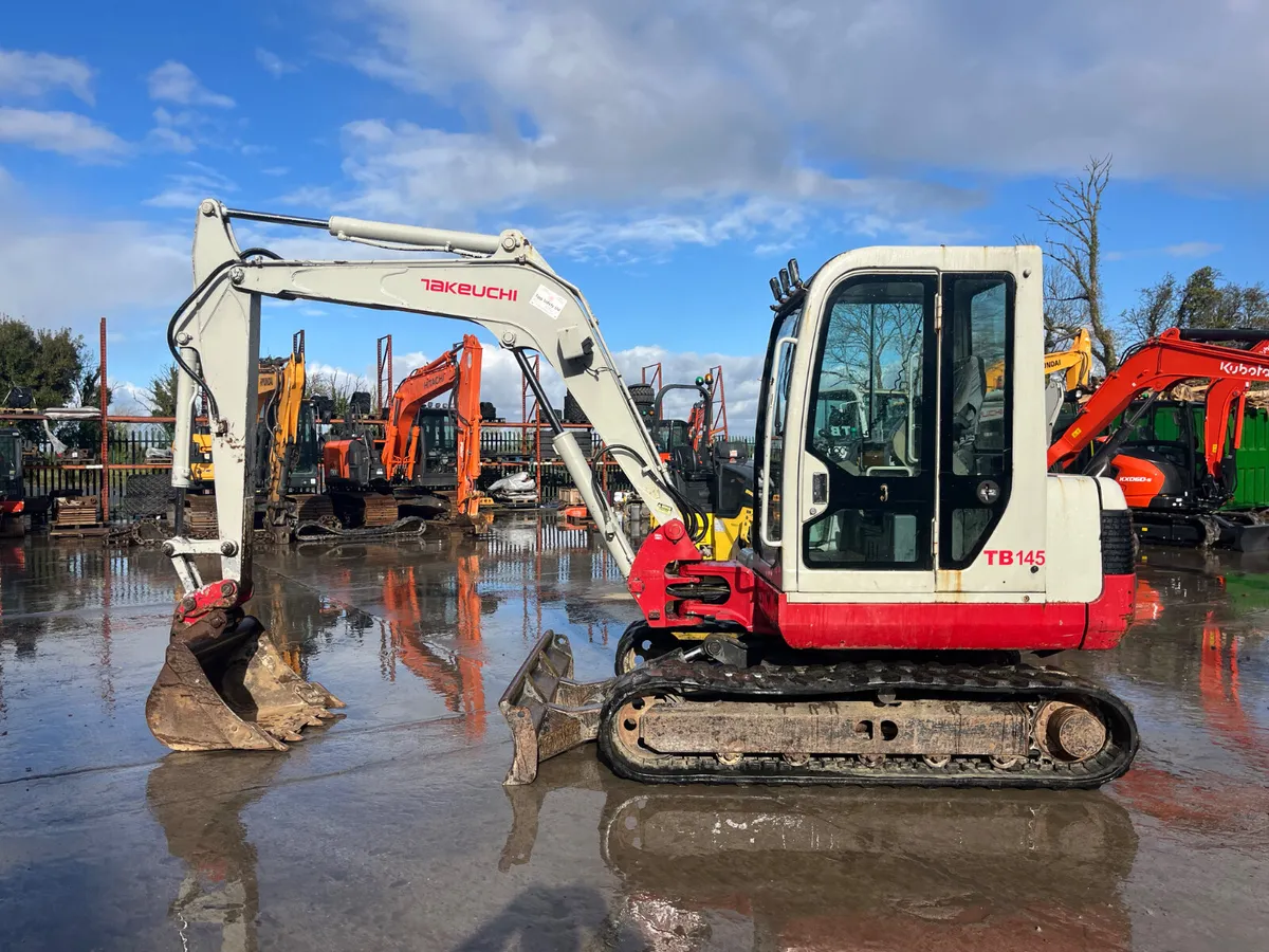 Takeuchi TB145 Mini Excavator - Image 1