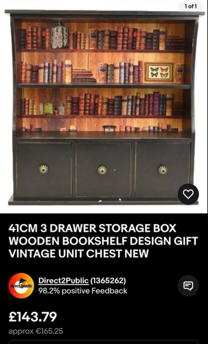 Vintage style unit New price €165 - Image 2