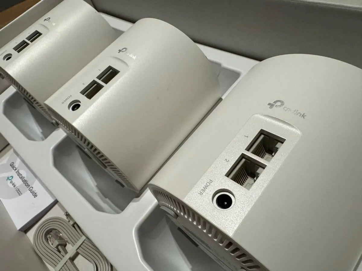 TP-Link Deco X1500 Mesh WLAN Set (3 Pack), Wi-Fi 6 AX1500 Dual Band Router & Repeater - Image 2