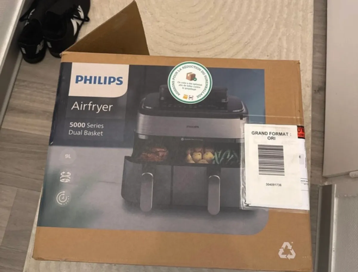 Philips Airfryer Series 5000 Dual basket - Super - Image 2