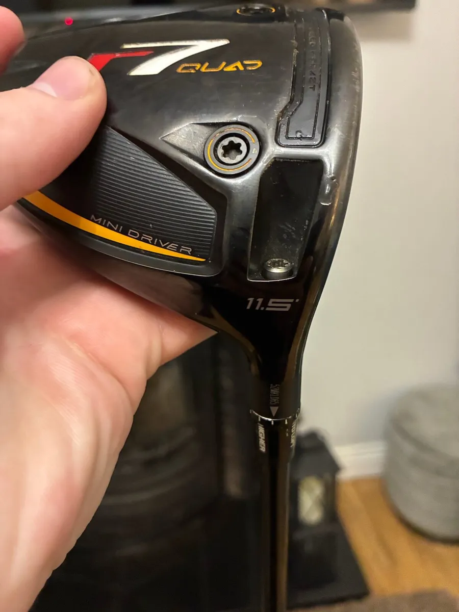TaylorMade R7 Quad 11.5 Degree Mini Driver x stiff - Image 4
