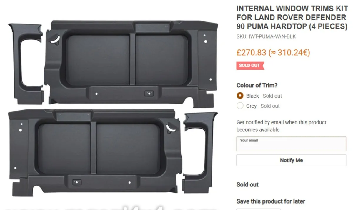 Defender 90 parts - Image 4