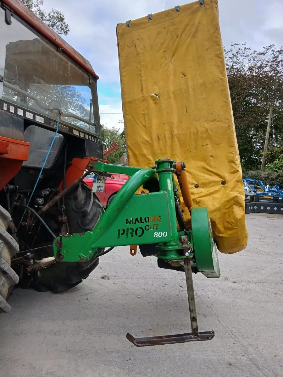S/H MALONE PRO-CUT 800, 8FT DISC MOWER. - Image 4
