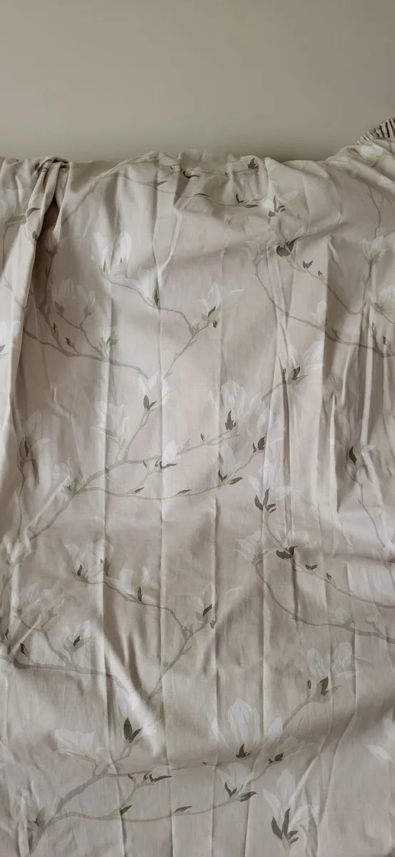 One pair of Laura Ashley Curtains
