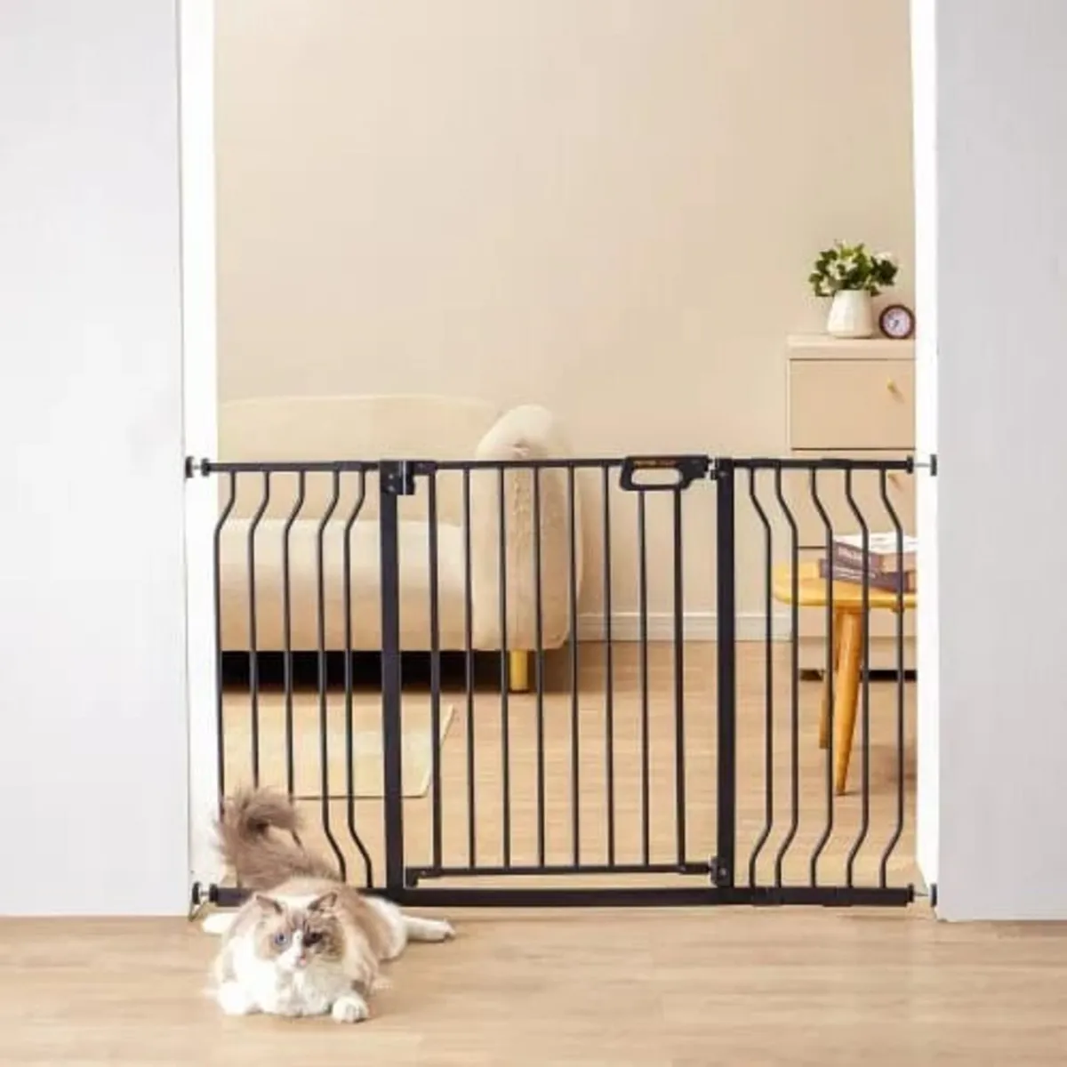 Baby Gate, 29.5"-51" Extra Wide, 30" High, Dog Gat - Image 1