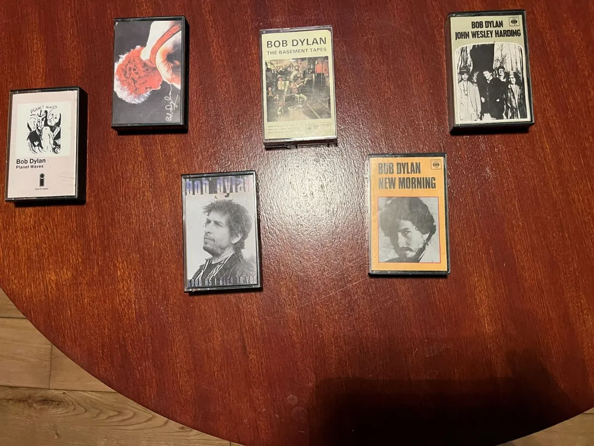 Bob Dylan cassette tapes collection