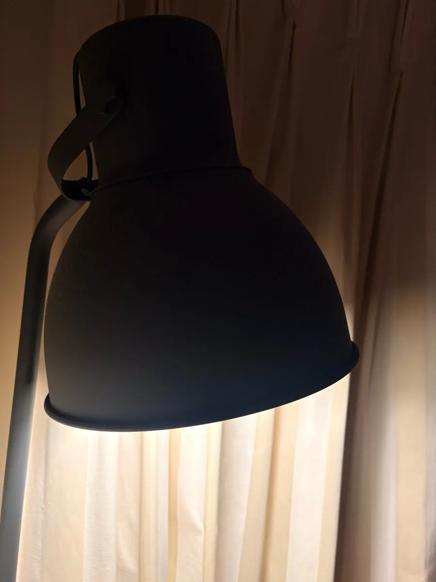 IKEA HEKTAR Floor Lamp – Dark Grey - Image 2